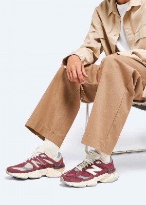 New Balanc_e 9060 Burgundy (1158