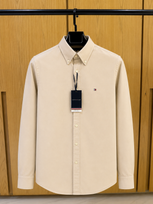 TOMM-Y HILFIGER IMPORTED STORE ARTICLE SHIRT  LINEN FABRIC