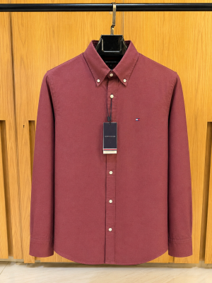 TOMM-Y HILFIGER IMPORTED STORE ARTICLE SHIRT  LINEN FABRIC