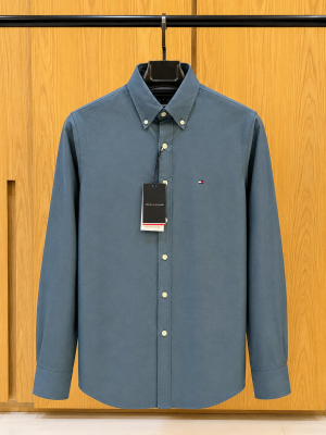 TOMM-Y HILFIGER IMPORTED STORE ARTICLE SHIRT  LINEN FABRIC