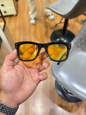 Rayban 0502 black yellow with og box
