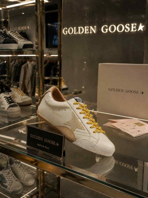 Golde n Goose True Star White Nappa Beige