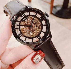 Fossi_l Townsman Brown Black Automatic