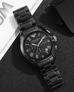 Emporio Arman_i Ceramic Black-Silver