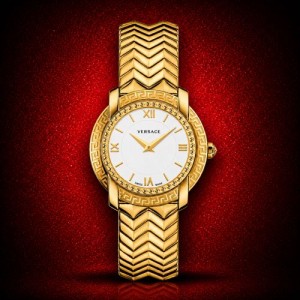 Versace DV 25 Bangle Cum Watch Gold Watch