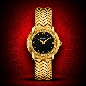 Versace DV 25 Bangle Cum Watch Gold Watch