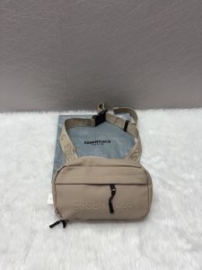Essentiall Fear Of God Unisex Beige Waist Bag With Original Polly Bag