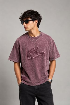 Lacost_e Premium Acid Wash T-Shirts 2475