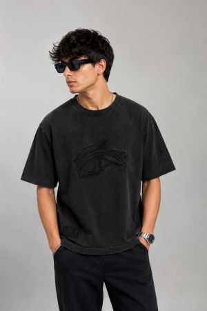 Lacost_e Premium Acid Wash T-Shirts 2478