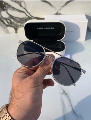 Marc Jacobs Metal Silver Black With OG Box