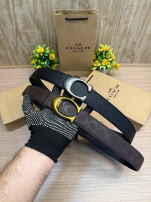 CO ACH COMBO BELT SET OG BOX AND CARRY BAG