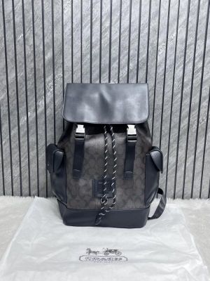 Coachh_Coffee-Black_Rivington_ColorBlock_Unisex_Backpack_With_DustCover_060