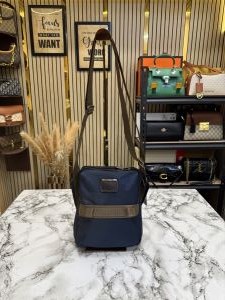TUMI Alpha Bravo Crossbody Messenger Side Bag (Blue) (T25506-2)