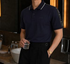 HUG-O BOSS IMPORTED STORE ARTICLE POLO T-SHIRT