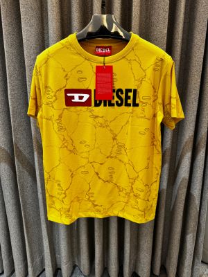 Diese l Yellow Imported Super soft Cotton Tshirts