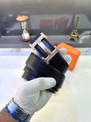 Herme_s Black Golden Belt Fa 751