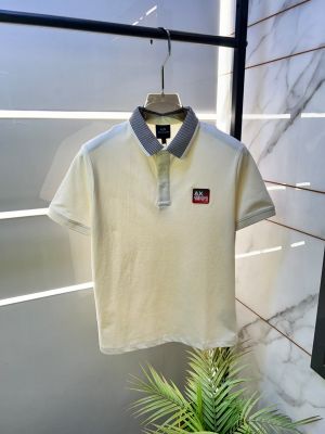 Arman_i Exchange Cream Polo Premium Collar Neck T-shirt F3936-CR