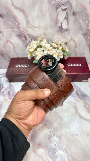 GUCC_I PREMIUM QUALITY IMP EMBOSSED REVERSEABLE BELT WITH OG BOX