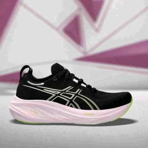 Asicss Gel-Nimbus 26 Black Neon Lime Women 1149