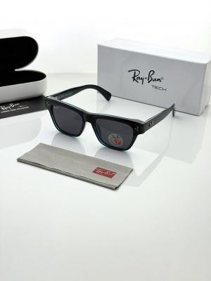 Rayban 5524 blue tone black polarized lens 