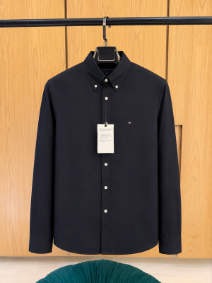 TOMM-Y HILFIGER IMPORTED STORE ARTICLE SHIRT  LINEN FABRIC
