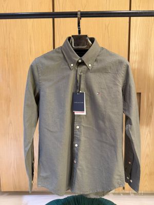 TOMM-Y HILFIGER IMPORTED STORE ARTICLE SHIRT  LINEN FABRIC