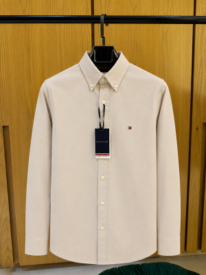 TOMM-Y HILFIGER IMPORTED STORE ARTICLE SHIRT  LINEN FABRIC
