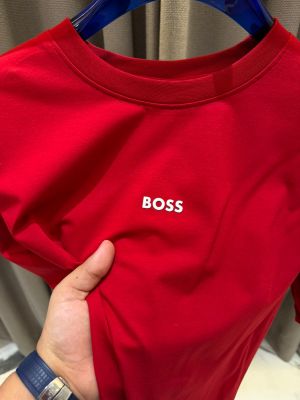 Boss_impoted Oversized T-shirt Red