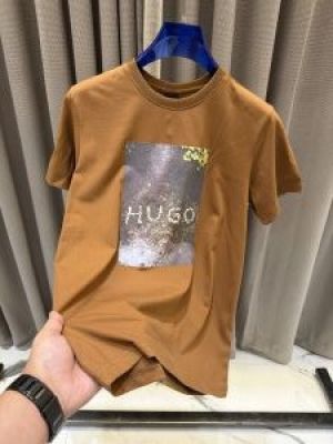 Boss Impoted round neck t-shirt Brown 