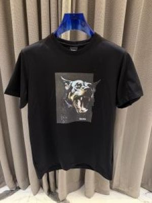 Boss_impoted round neck t-shirt Black 
