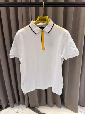 Boss_Chest Logo Polo T-shirt White