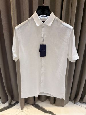 Hacket_t imported Half Linen Shirts