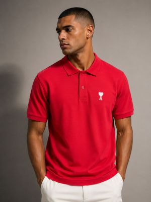 AMI_Paris_Premium_quality_Collar_Neck_Polo_Tshirt_GZ_0261