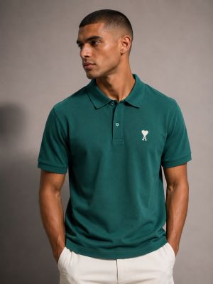 AMI_Paris_Premium_quality_Collar_Neck_Polo_Tshirt_GZ_0266