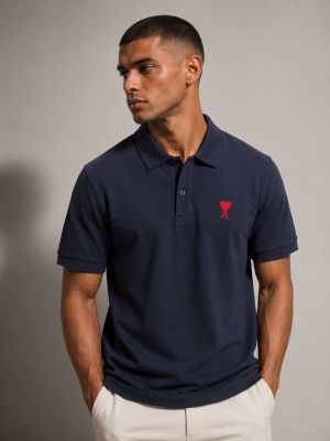 AMI_Paris_Premium_quality_Collar_Neck_Polo_Tshirt_GZ_0268