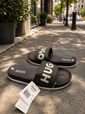 Hug_o Boss Brown Flip Flops