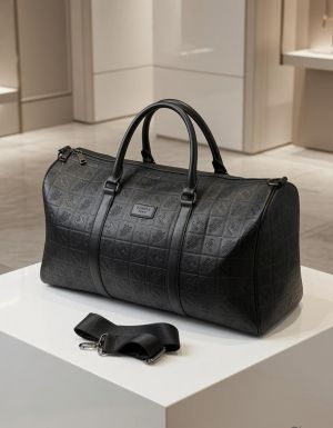 Herm_es Premium Duffle Bag L4 Black