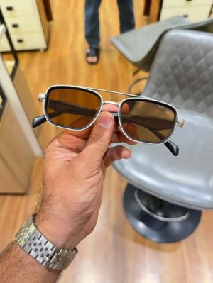 Prad a Premium 7384 Silver Brown Black Shades With OG Kit