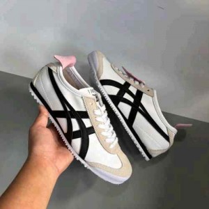 Patou X Onitsukaa Tiger Mexico 66 WHITEBLACK for her