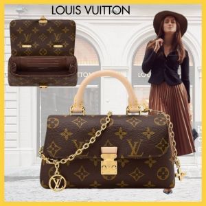 Louiis Vuitton Nano Madeleine Monogram High End Quality With Orignal 2 Box And Charms And Chain