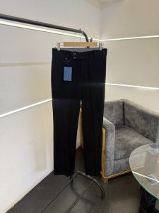 Loui s vuitton arman i fabric imported korean boot cut trousers black