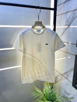 Lacost e Cream Premium Round Neck T-shirt F3826-C1