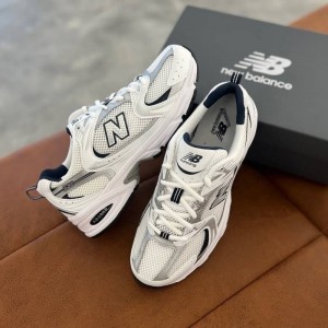 New Balnac e 530 White Navy