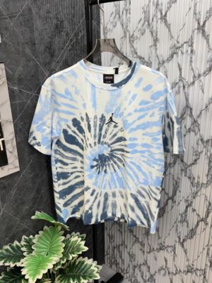 Air.Jordan.Flight.Imported.Tie.&.Dye.All.Over.Spray.Multicoloured.Printed.Very.Premium.Drop.Shoulder.Round.Neck.Tshirt.CS40