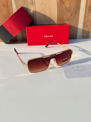 Prada22028 gold brown shaded