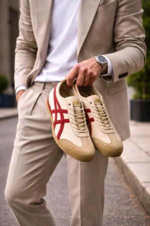 Onitsukaa Tiger Mexico 66 Sd Beige Beet Juice 2435