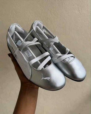 Pumaa Speedcat Ballet Silver Metallic 2630