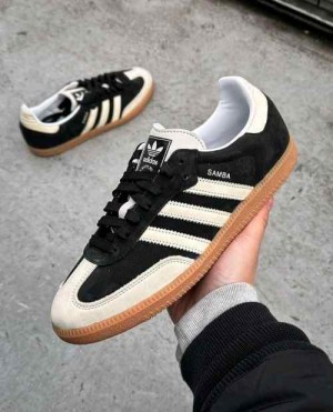 Adidass Samba Core Black Wonder White 1221