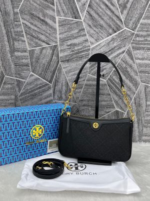 Toryy Burch Black Studio Shoulder Crossbody Bag With OriginalBox & DustCover