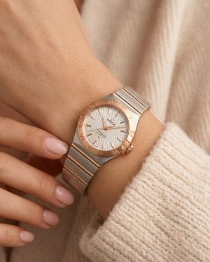 Omeg_a Constellation Sedna 2Ton-Copper-Grey Womens 